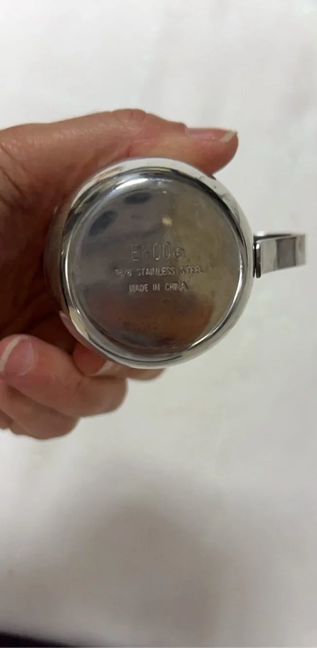 Ekco Stainless Steel Mini Creamer Pitcher Silver